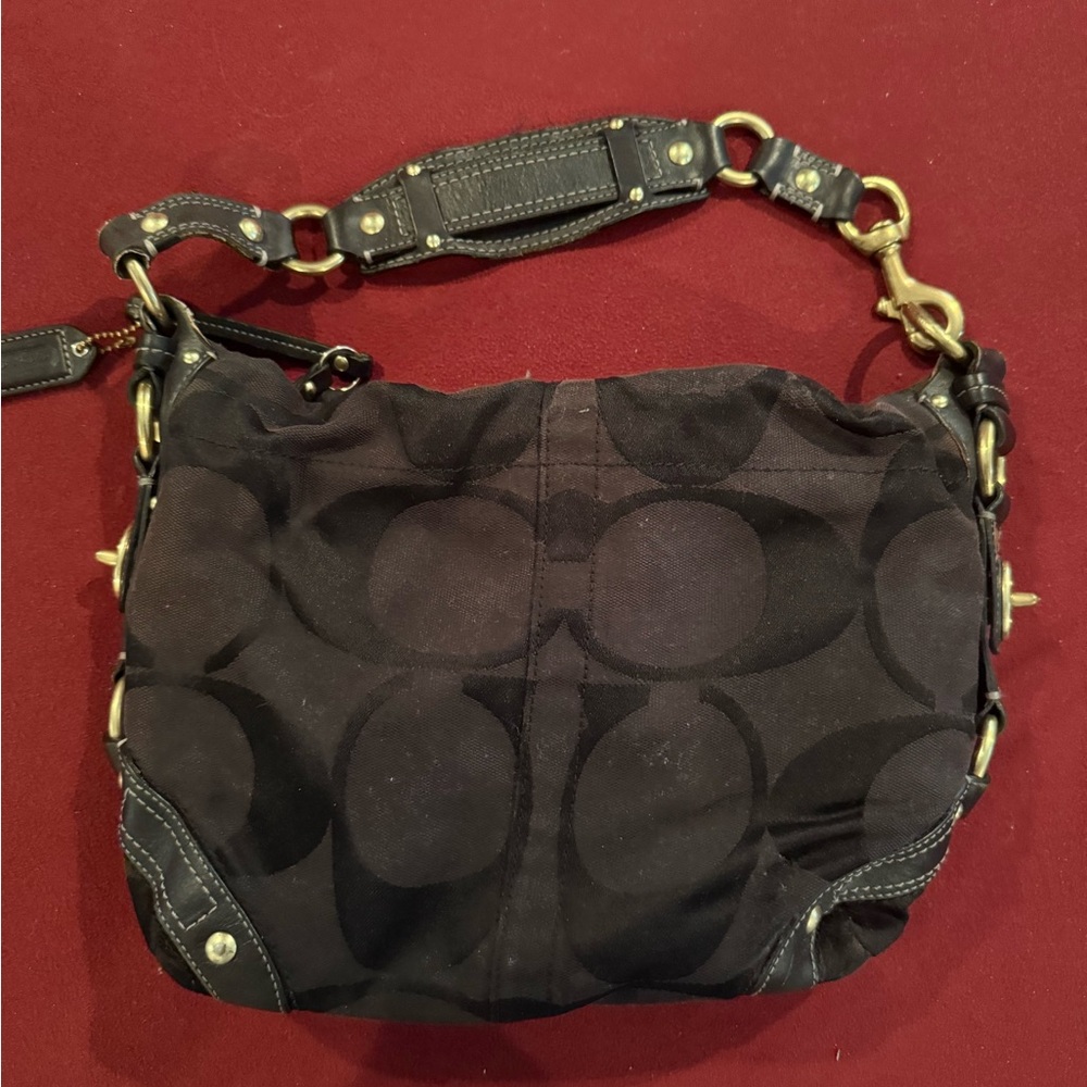 Black Designer Shoulder Bag